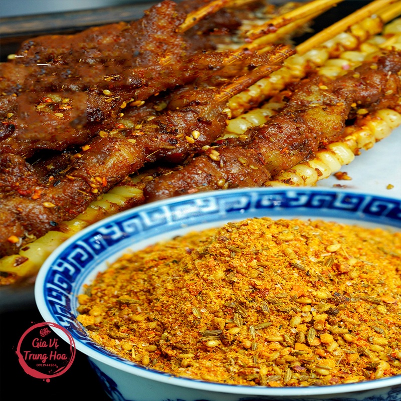 Gia vị nướng tân cương siêu thơm bao ngon túi díp100g