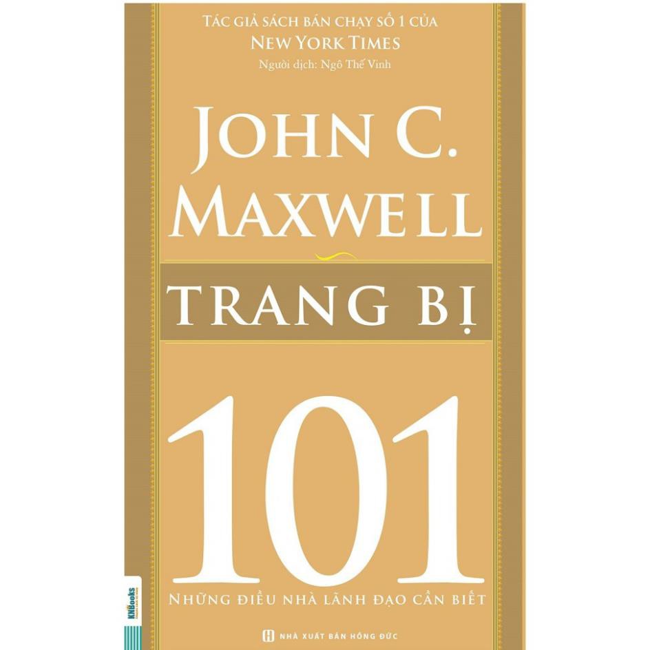 Sách - 101 những điều nhà lãnh đạo cần biết - Mối quan hệ (Bộ 8 cuốn lẻ tùy chọn)