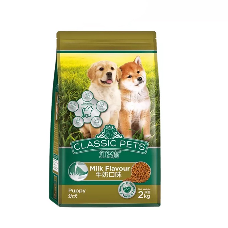 Hạt cho chó con Classic Pets Puppy vị sữa 400g thức ăn cho chó con thơm ngon BICOTE