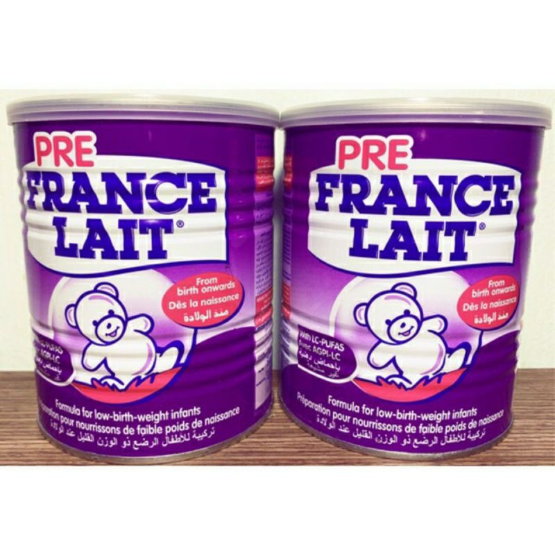 Sữa france lait Pre dành cho trẻ sinh non lọ 400g hạn 5/2022