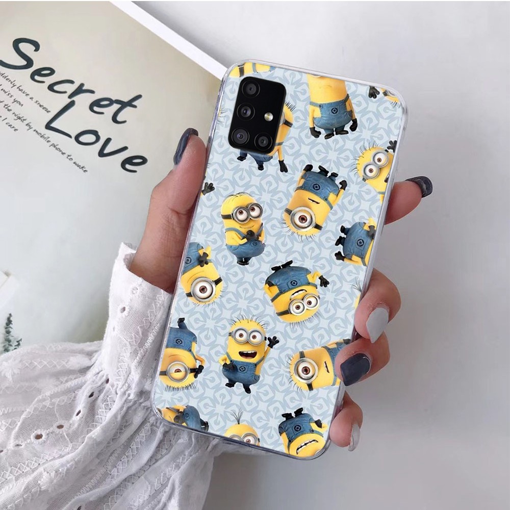 Ốp Điện Thoại Trong Suốt Họa Tiết Despicable Me Cho Motorola Moto G4 G5 Plus G5S G6 Z3 Play Tb22