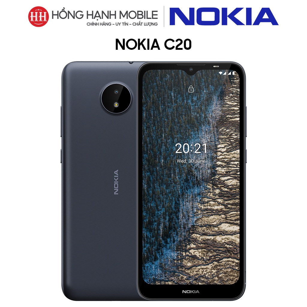 Điện Thoại Nokia C20 2GB/16GB - Hàng Chính Hãng