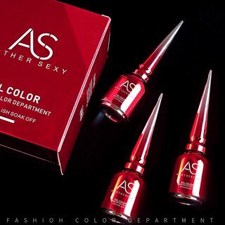 Sơn móng tay gel AS sơn mắt mèo Kim Cương bạc mã JSM 15ml