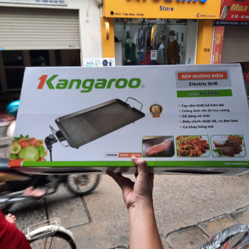 BẾP NƯỚNG ĐIỆN KANGAROO KG 699 &amp; 699G ( 2000W / 220V - 50Hz )