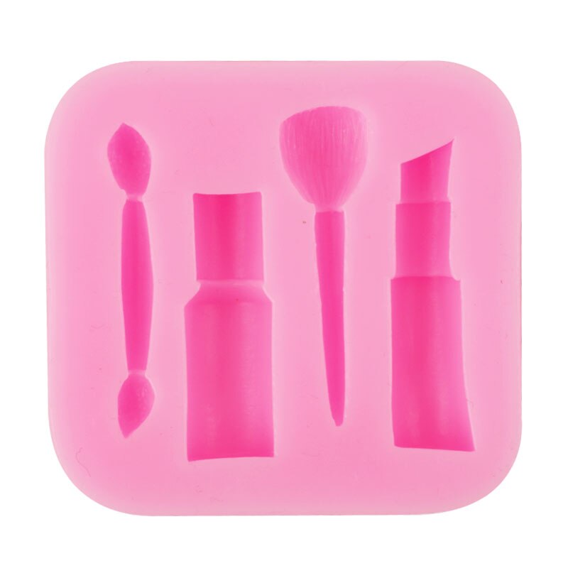 Khuôn Silicone Làm Bánh Hình Thỏi Son 3d Độc Đáo