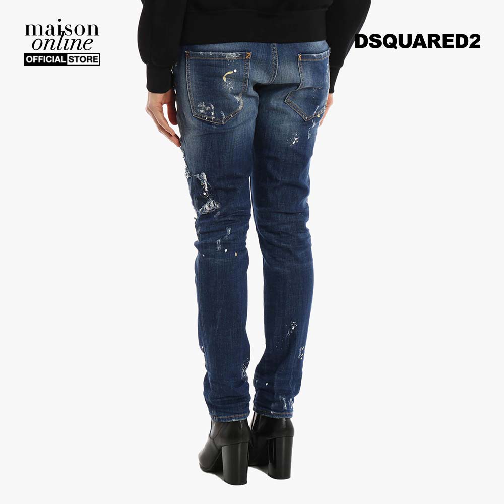 DSQUARED2 - Quần jeans nữ phom slim fit Cool Girl S75LA0844-470