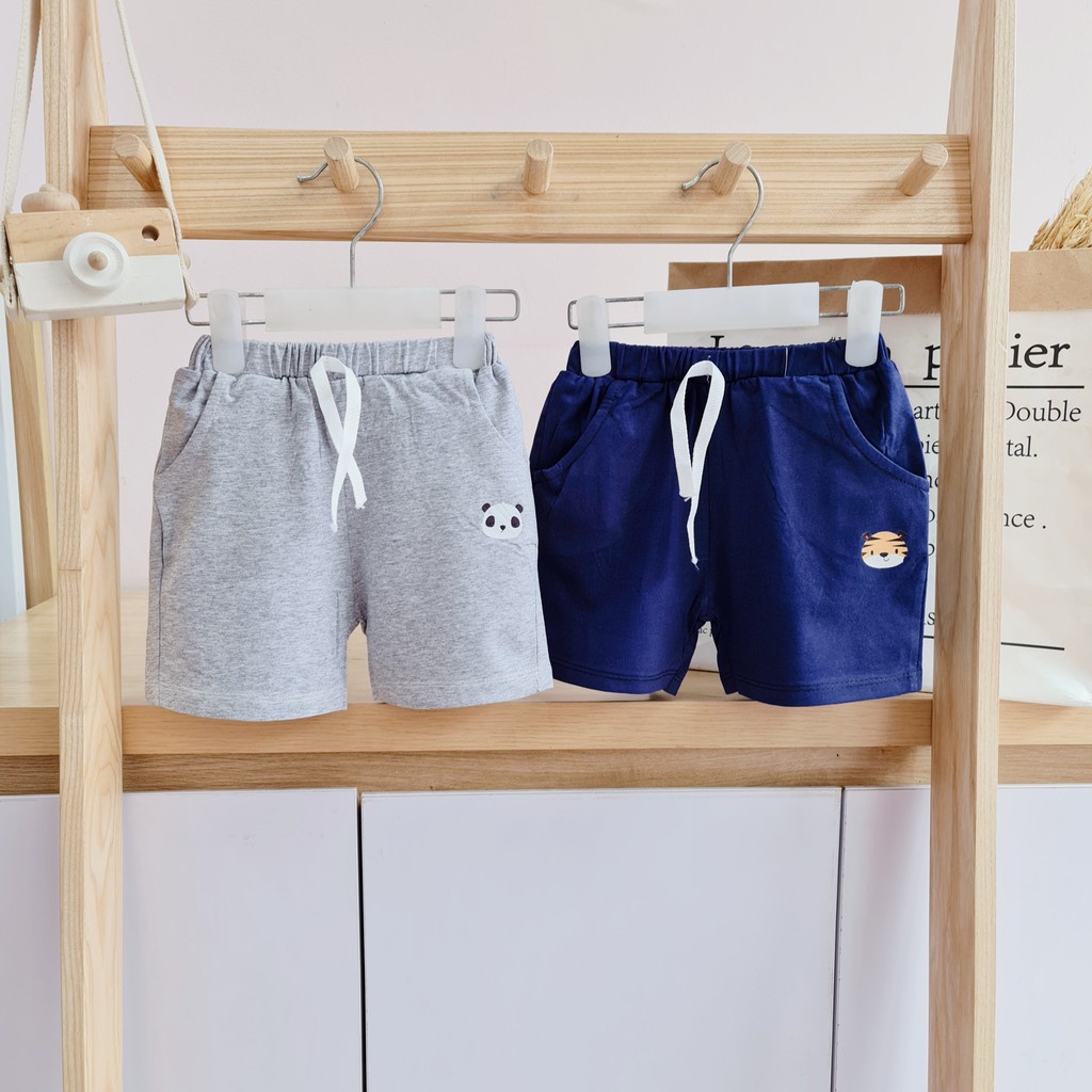 Quần đùi short cho bé thun cotton mềm chính hãng Ku Myn KMQ001