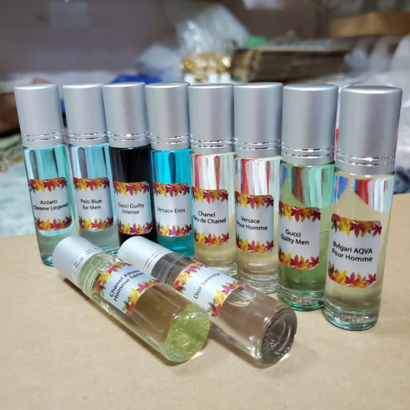 10 chai tinh dầu nước hoa Pháp với hơn 100 mùi cho nam và nữ