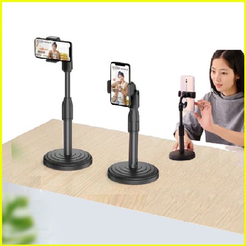 Giá đỡ điện thoại xoay 360 độ gấp gọn tiện lợi