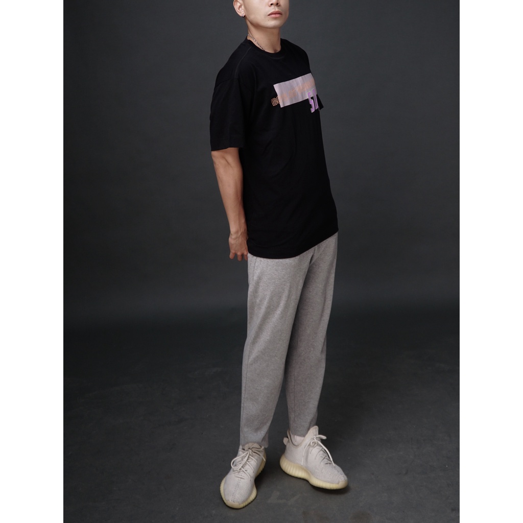 Áo thun tay ngắn nam nữ, áo phông unisex form rộng chất cotton mát mịn thấm hút mồ hôi in chữ Lasol