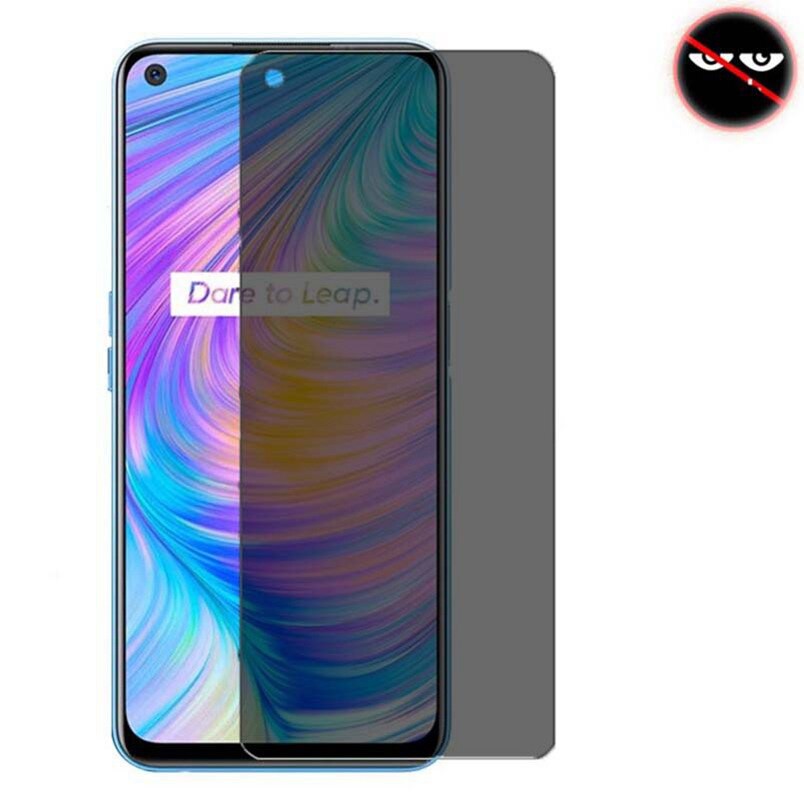 Kính cường lực bảo vệ màn hình chống nhìn trộm riêng tư cho Oppo Realme Q2I Q2 Pro Nrz 20 Pro 7i