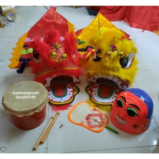 Đầu lân cho bé 2-8 tuổi