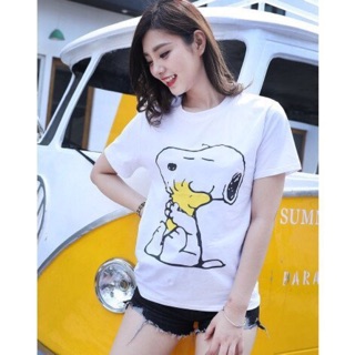 Áo thun SNOOPY in chuyển nhiệt