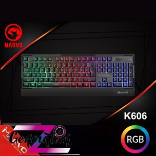 Bàn phím LED Marvo K606