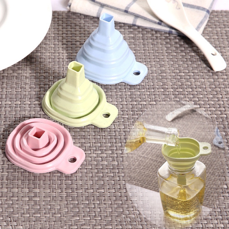 Phễu Silicone Mini Gấp Gọn Tiện Lợi