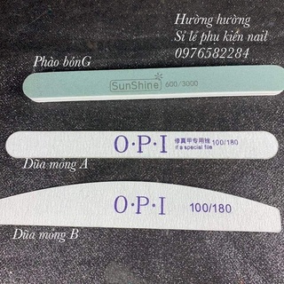 Dũa móng opi, dày chuyên dụng cho dân làm móng