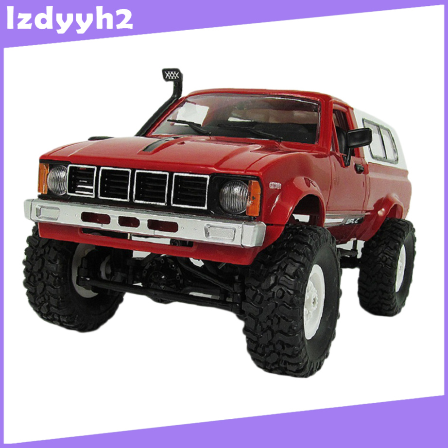 RC ROCK CRAWLER Bộ Đồ Chơi Xe Tải Điều Khiển Từ Xa Wpl C-24 1 / 16 4wd