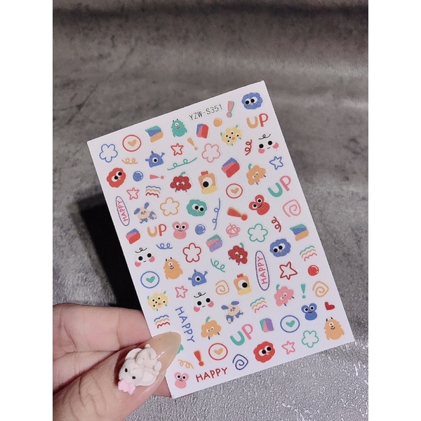 Sticker dán móng