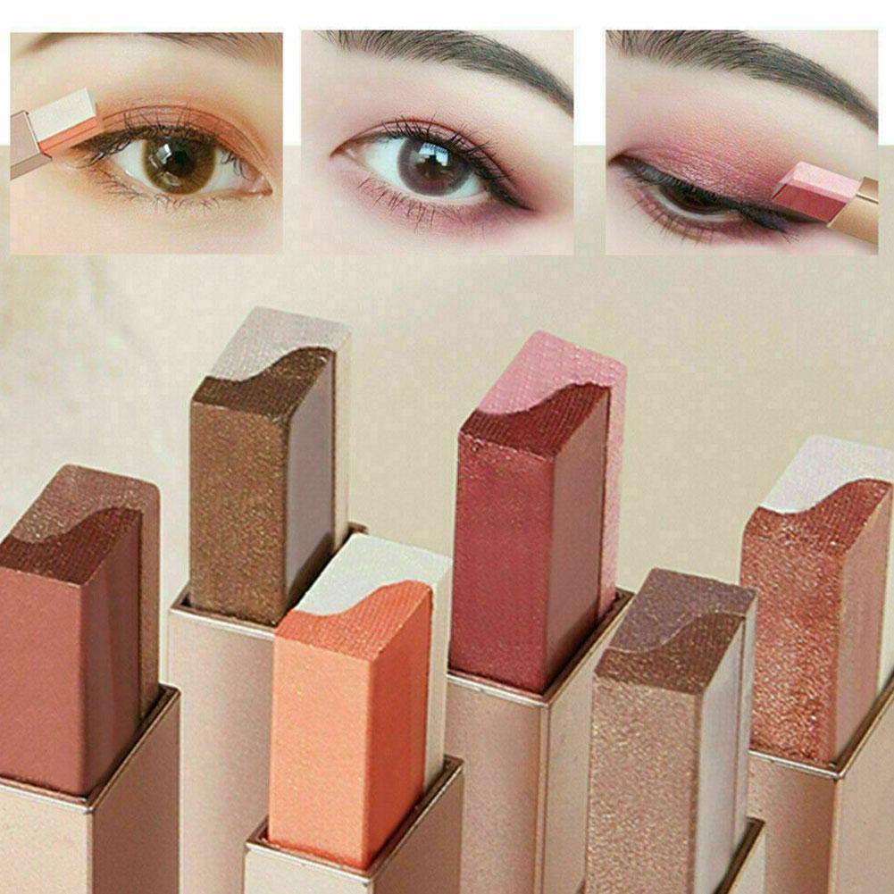 Thỏi Phấn Mắt Hai Màu Sắc Tuyến Tính Chống Nước Dễ Lên Màu