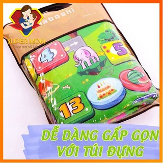 🔥Hot🔥 Thảm chơi 2 mặt cho bé Maboshi 1m8 x 2m - Thảm xốp trải sàn an toàn, gấp gọn Maboshi