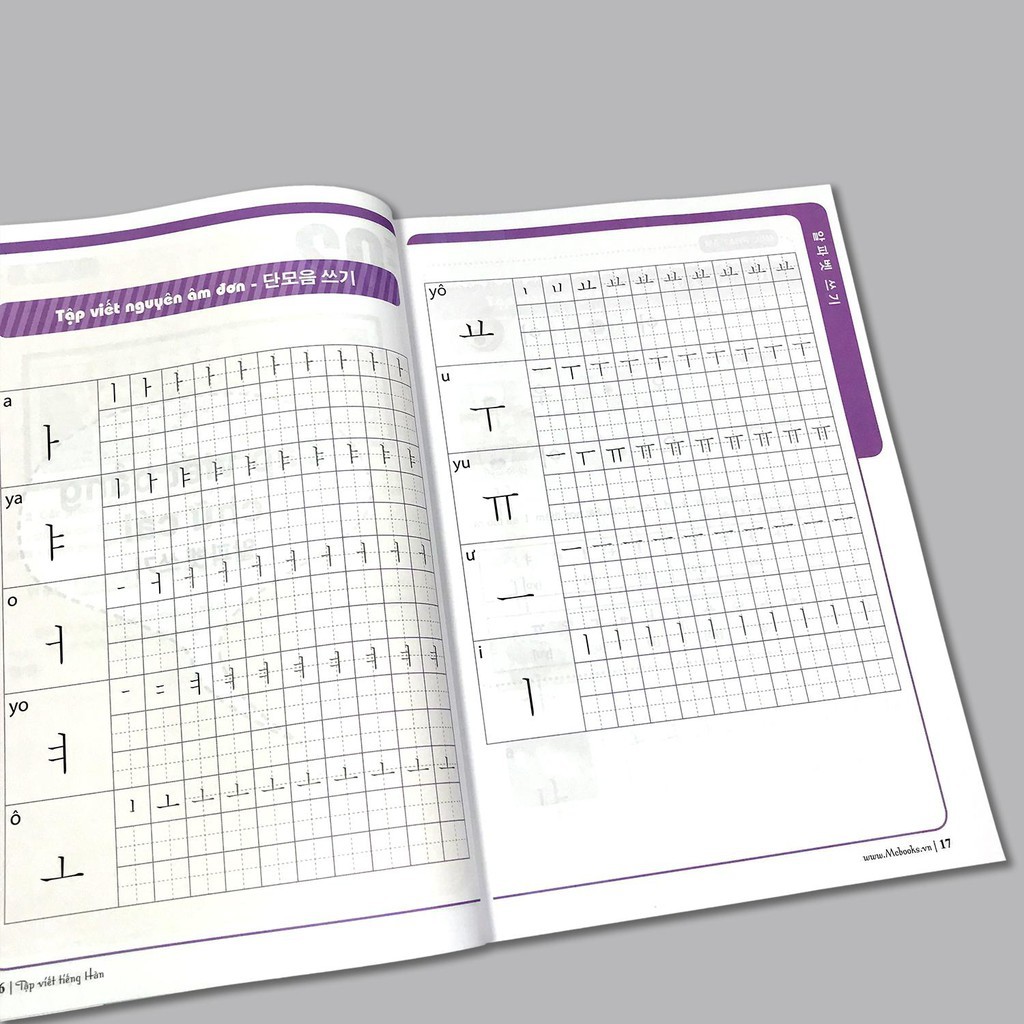 Sách - Tập Viết Tiếng Hàn Dành Cho Người Mới Bắt Đầu