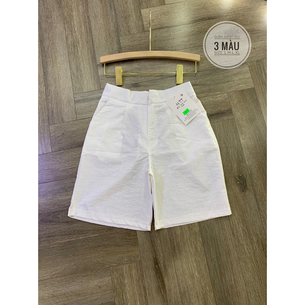 Quần sooc đũi xuất hàn cực chất quần đùi cát hàn mát mẻ-MINXY SHOP