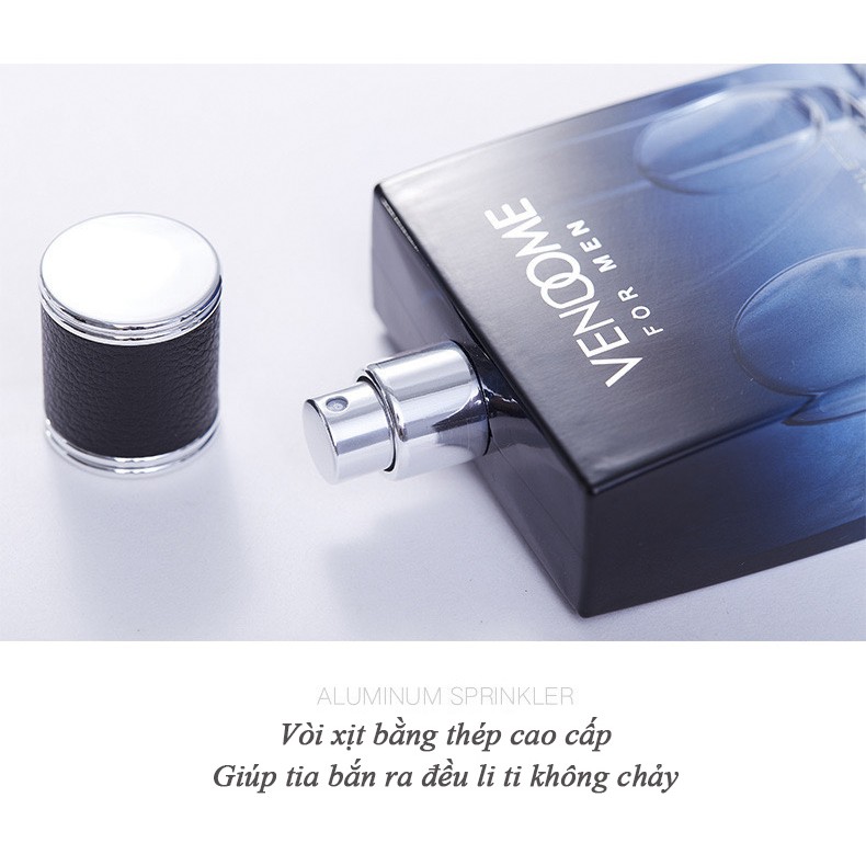 Nước Hoa Nam Cao Cấp VENDOME 100ml lưu hương 12 tiếng tặng kèm nước hoa hãng 5ml