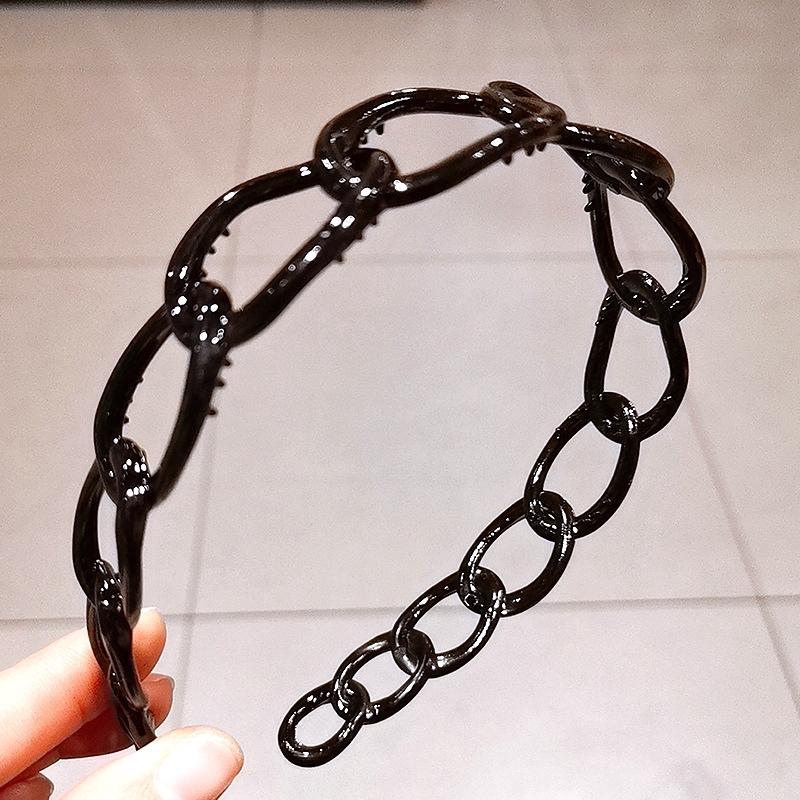 Băng đô nhựa phối rỗng thời trang cho nữ