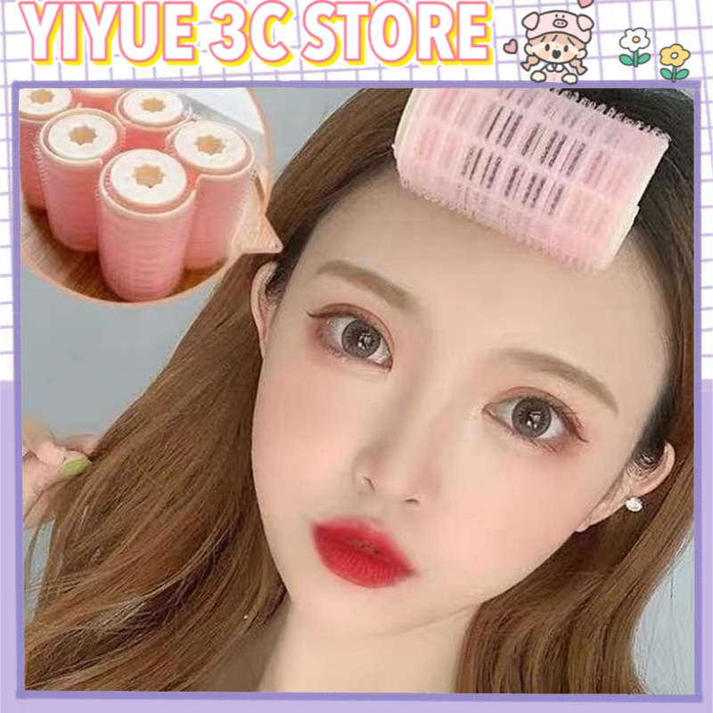 Bộ 2 Lô Uốn Tóc Xoăn Bằng Nhựa Tự Dính Tiện Dụng Dành Cho Nữ