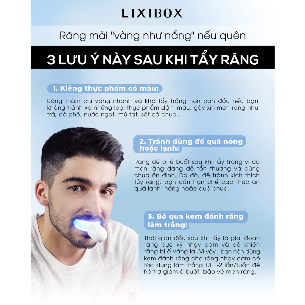 [Mã COSLXT5 giảm 10% đơn 600K] Máy Tẩy Trắng Răng Halio Professional Teeth Whitening Enhancer (kèm Bút tẩy trắng)