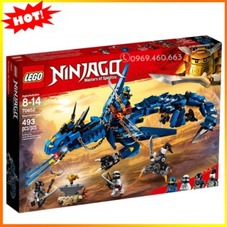 BeLa 06080 LEGO 70652 - Xếp hình Ninjago Rồng xanh Stormbringer