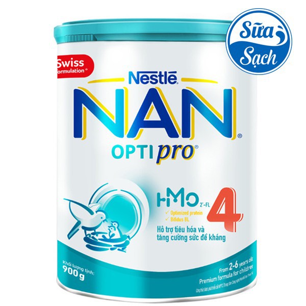 [GIÁ TỐT] Sữa Bột Nestle NAN Optipro 4 (900g) mẫu mới date mới