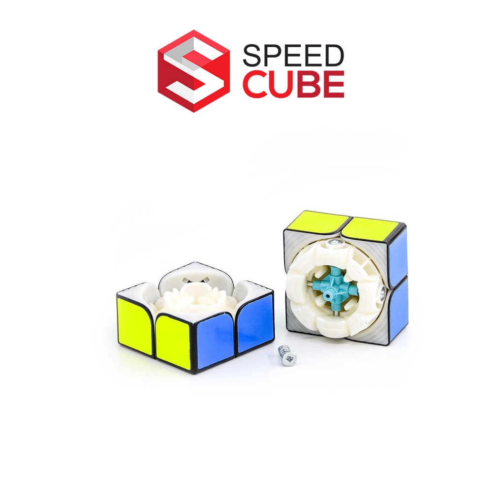 Rubik 2x2 Yuxin Litle Magic stickerless Rubic 2 Tầng Shop Speed Cube