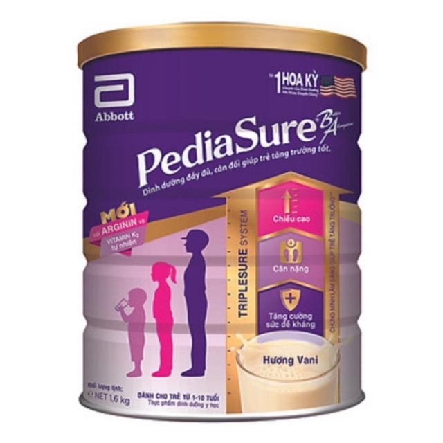 Sữa Pediasure BA 1.6kg