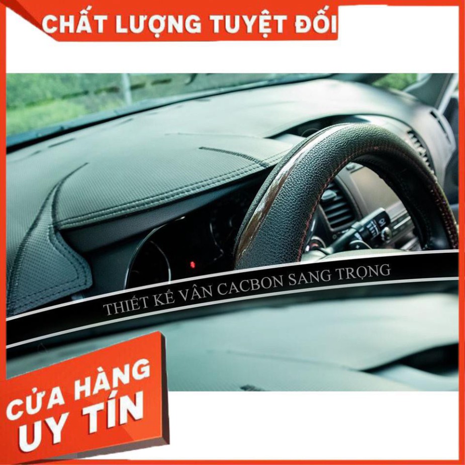 Thảm Taplo Xe GRANDIS Da Carbon 3 Lớp Hoặc Nhung Lông Cừu Hàng Loại 1 -FREE SHIP