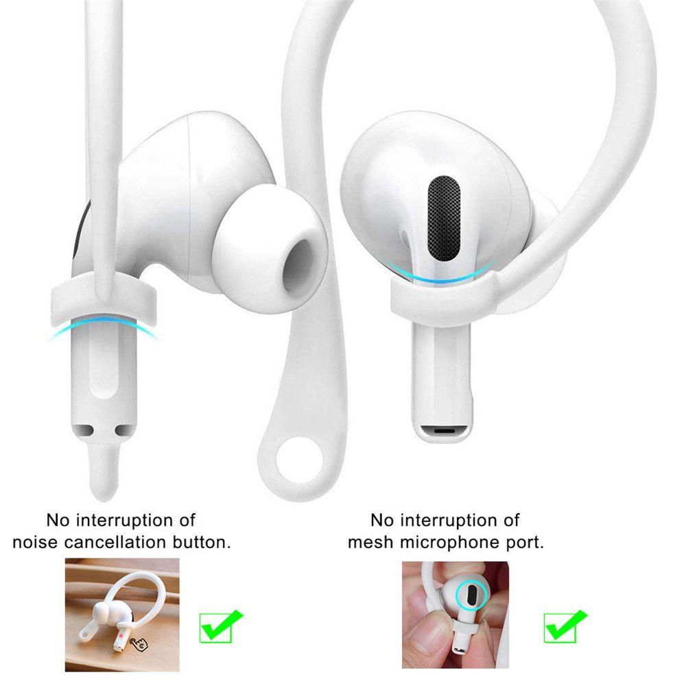 Daphne Phụ Kiện Móc Tai Nghe Bằng Silicon Chống Thất Lạc Nhiều Màu Sắc