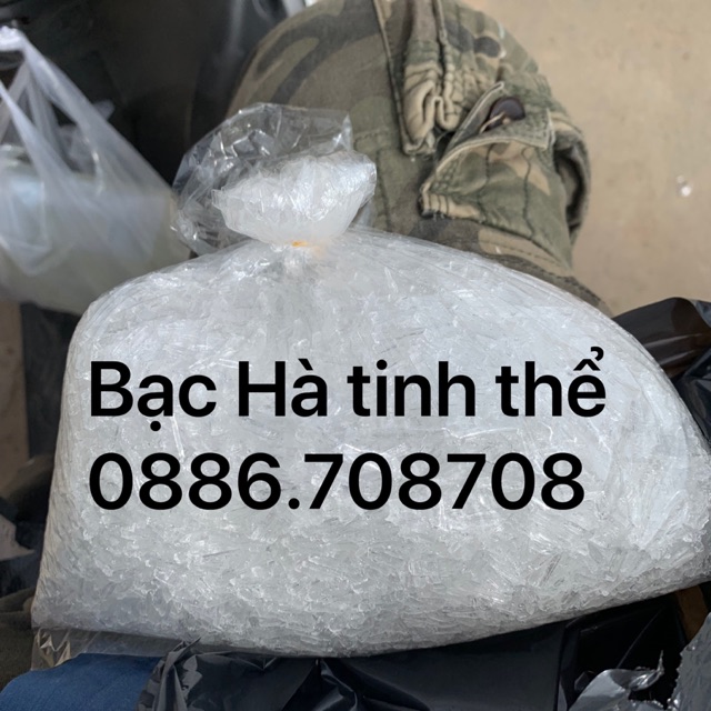 Bạc Hà tinh thể (100g)nguyên liệu sản xuất nước lau sàn
