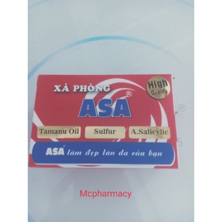 Xà phòng ASA dùng tắm cho viêm nang lông, mụn, nấm da, lang ben, ghẻ ngứa