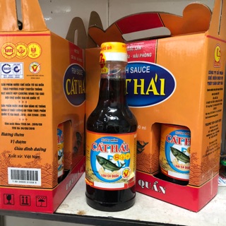 NƯỚC MẮM CÁT HẢI - Mắm Quẩn 32 độ đạm 300ml/1chai - hàng công ty chính hãng