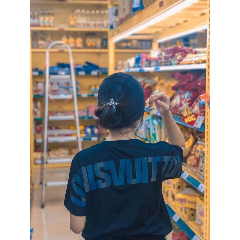 Áo thun nam form rộng tay lỡ áo thun cổ tròn nam nữ đều mặc được chất cotton sịn xò | BigBuy360 - bigbuy360.vn