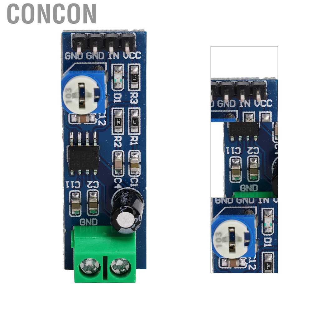 Concon LM386 Power Amplifier Board 200 Times Gain Mono Audio Module 5V-12V