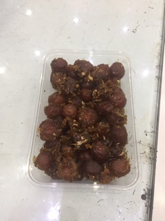 Ô mai mơ dẻo xào gừng