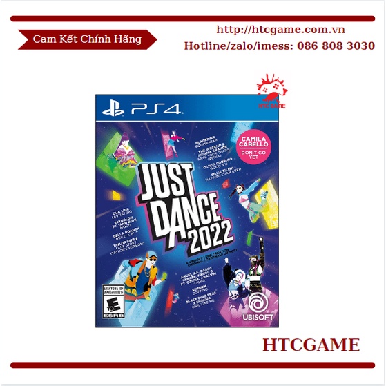 Đĩa game Just Dance 2022 dành cho PS4