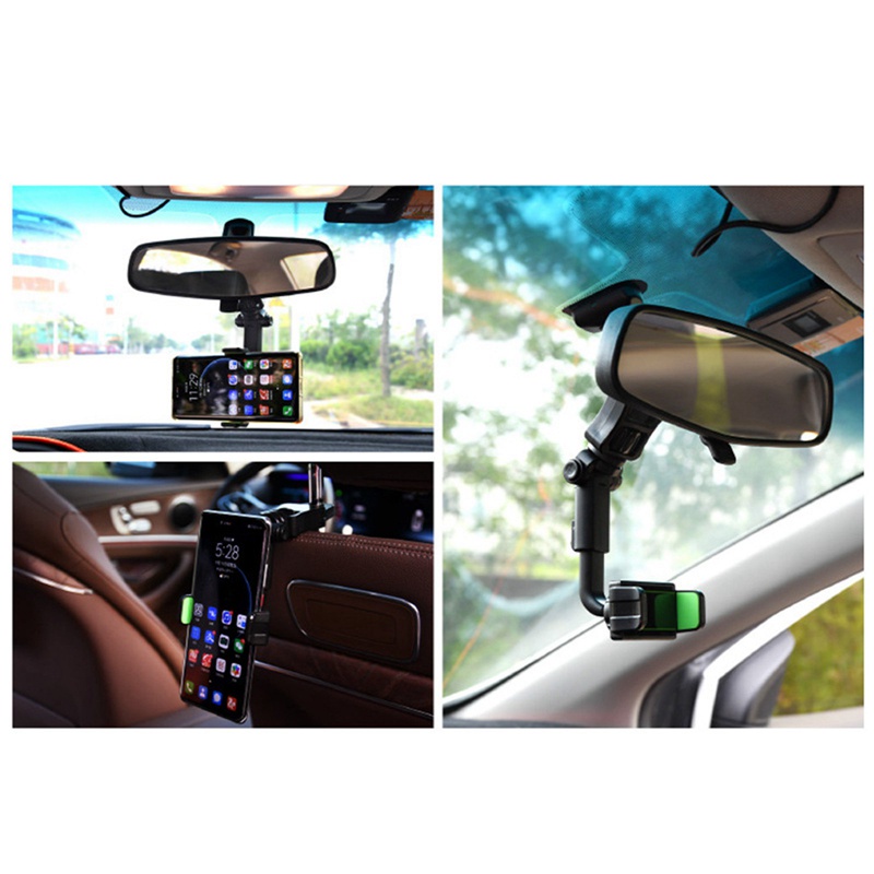 Giá đỡ điện thoại gắn gương chiếu hậu xe ô tô | BigBuy360 - bigbuy360.vn