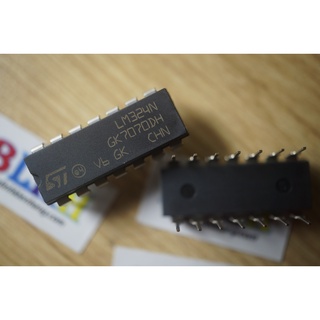 2 IC Opam LM324N LM324 DIP-14 chính hãng ST