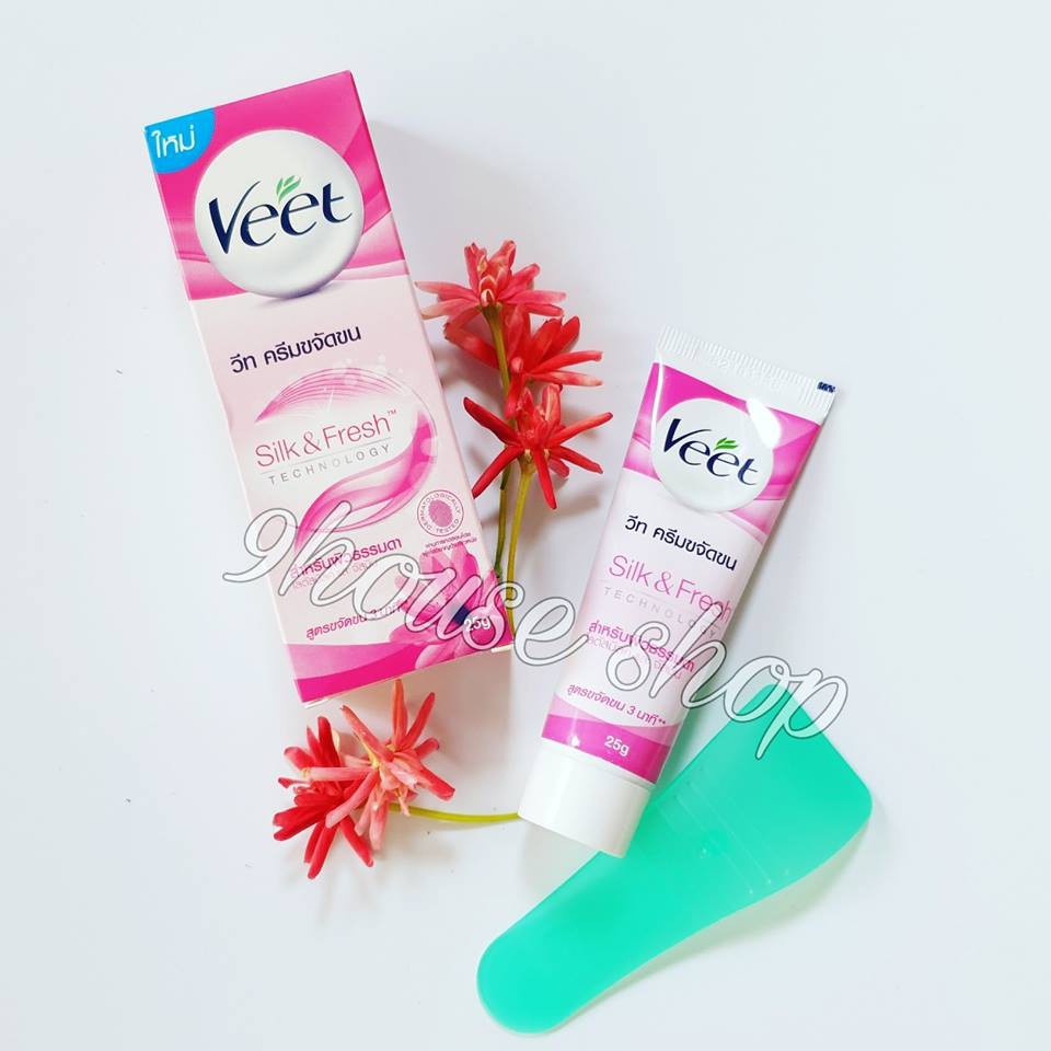 Kem Tẩy Lông Veet Làm Trắng Da Tự Nhiên Thái Lan 25g