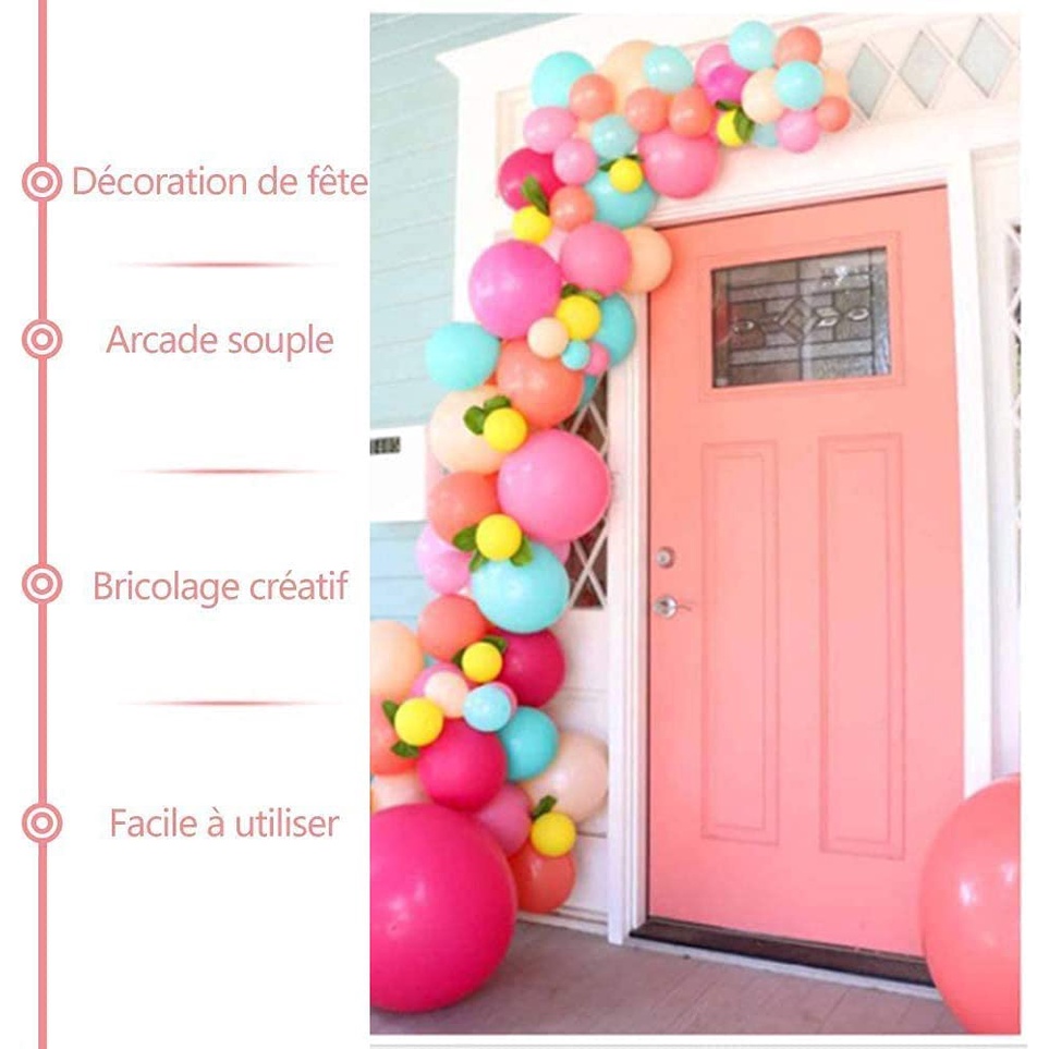 Set 100 Chấm Keo Dán Bong Bóng Trang Trí Tường / Trần Nhà