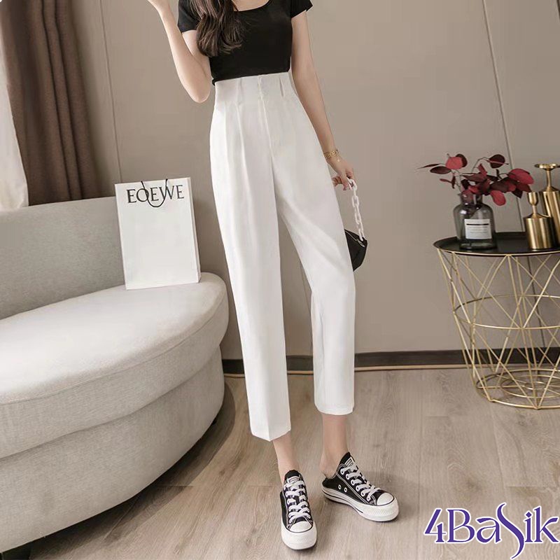 Quần baggy cạp bản to 3 khuy siêu Hot - 4BASIC -QBG03K