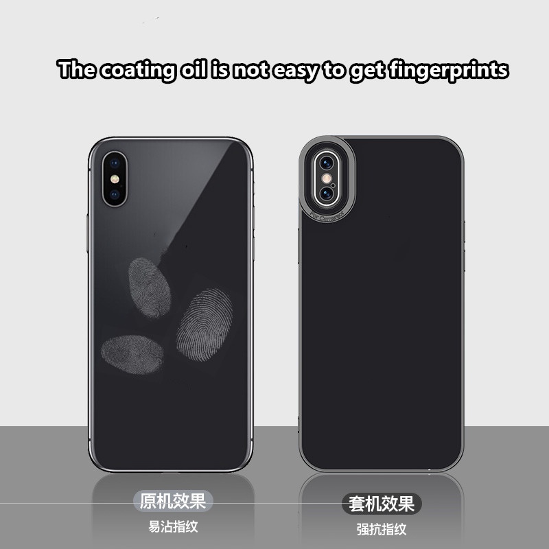 Ốp Điện Thoại Silicon Mềm Trong Suốt Mạ Điện Bảo Vệ camera Chống Sốc Cho iPhone xr x xs max