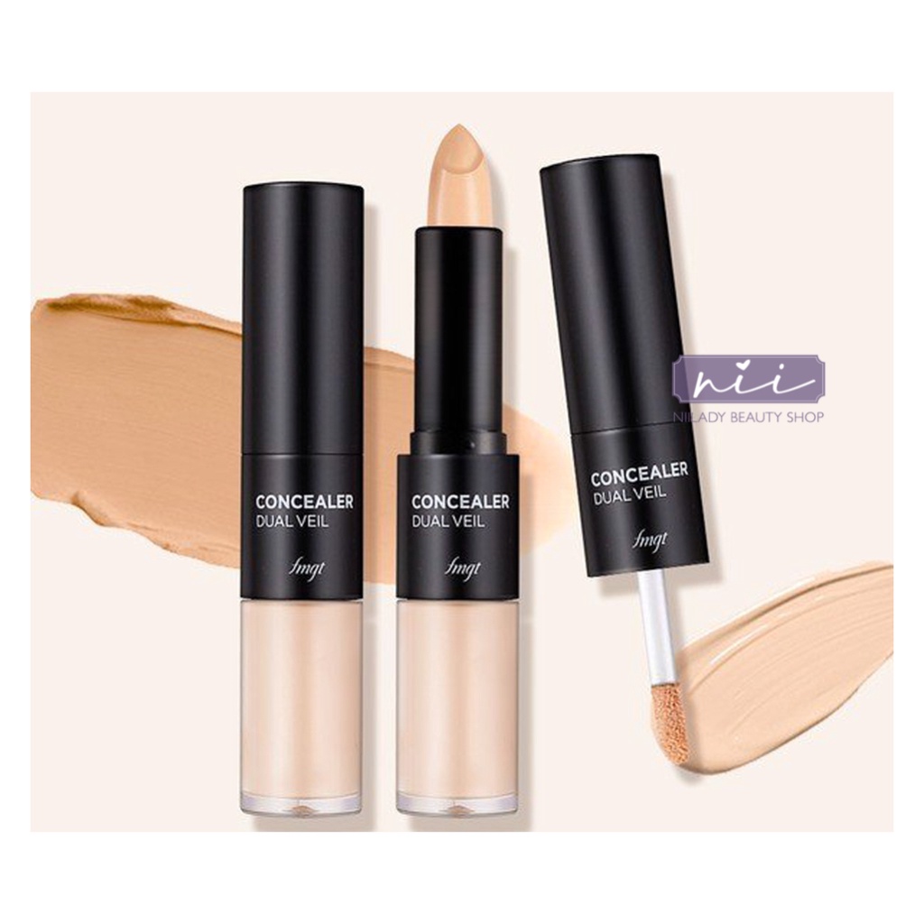 Che Khuyết Điểm 2 Đầu The Face Shop fmgt Concealer Dual Veil Ex